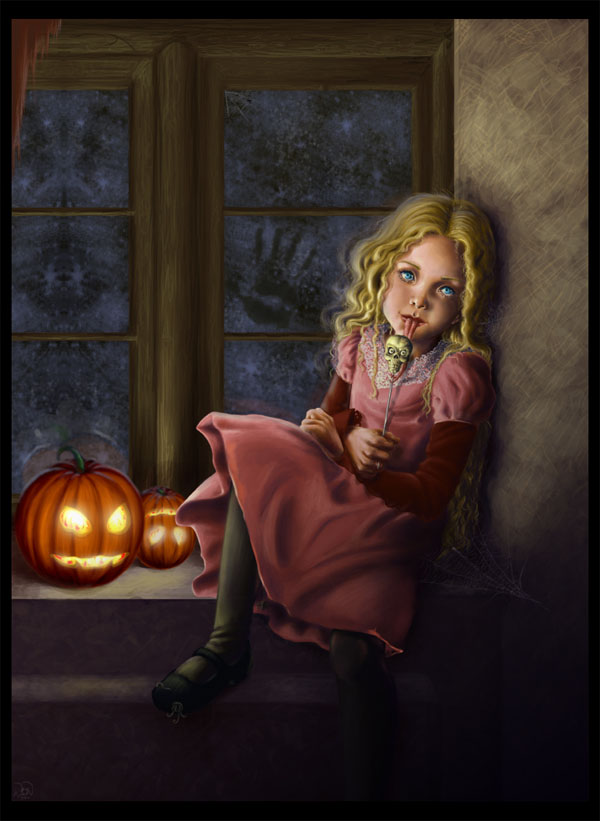 haldig17 20 Superb Examples of Halloween Themed Digital Art
