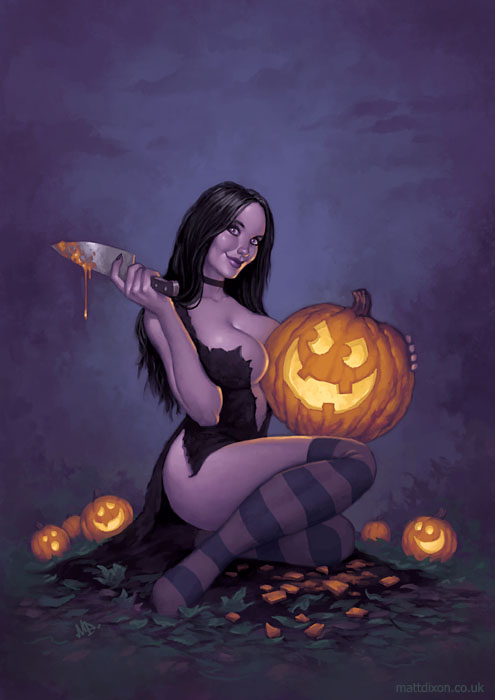 haldig11 20 Superb Examples of Halloween Themed Digital Art
