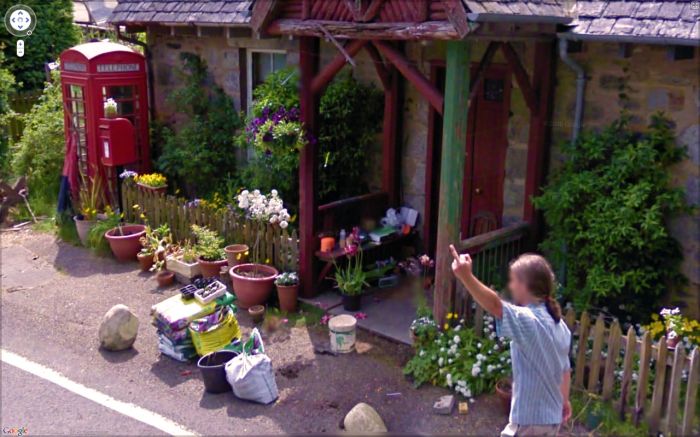 Interesting Google Street View photos